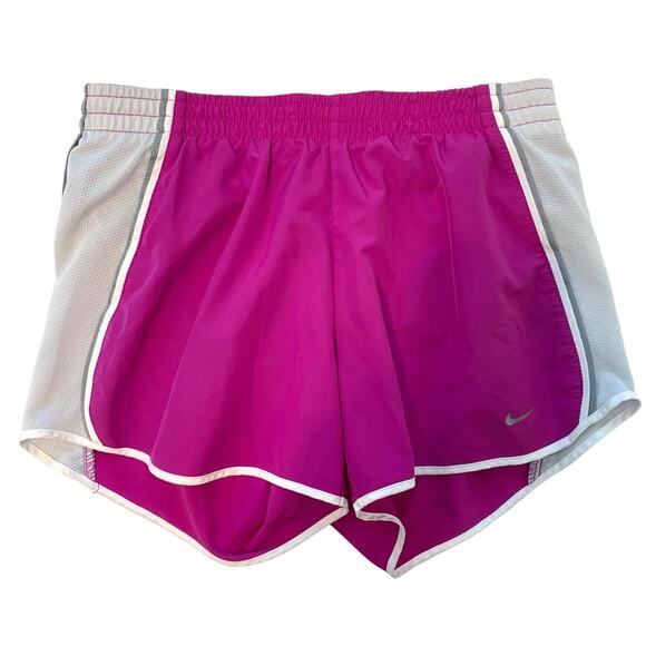 Nike Dri Fit Fuchsia Purple Temp Shorts - Picture 1 of 8